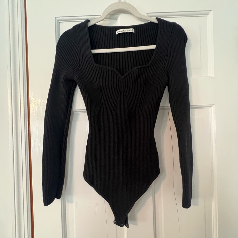 Abercrombie & Fitch sweater black bodysuit